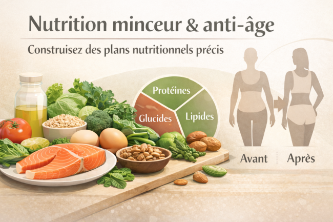 Module 4: la nutrition de la minceur et de l'anti-âge